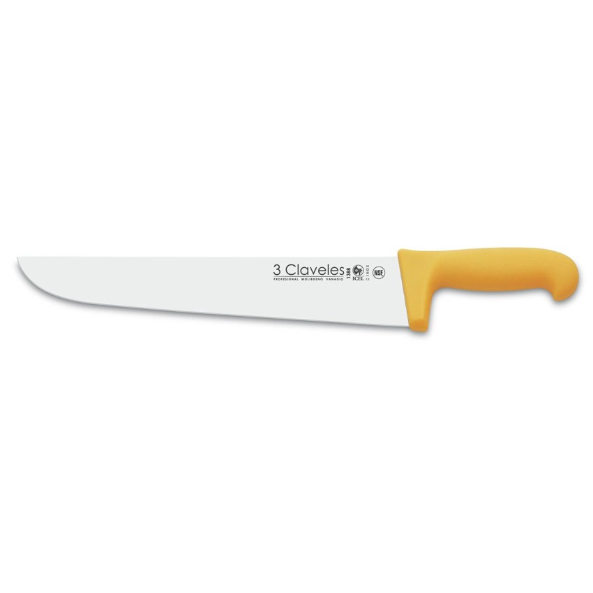 Cuchillo Carnicero amarillo