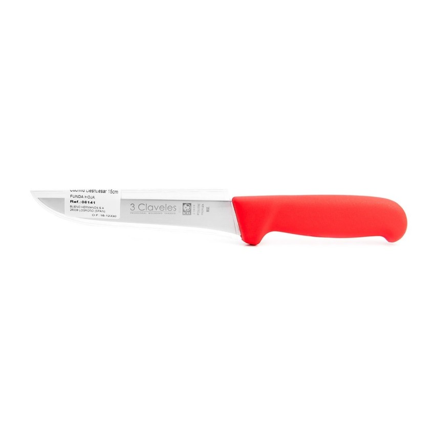 Cuchillo Deshuesar Proflex rojo