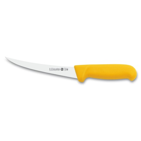 Cuchillo Deshuesar Curvo Semi-Flexible Proflex amarillo