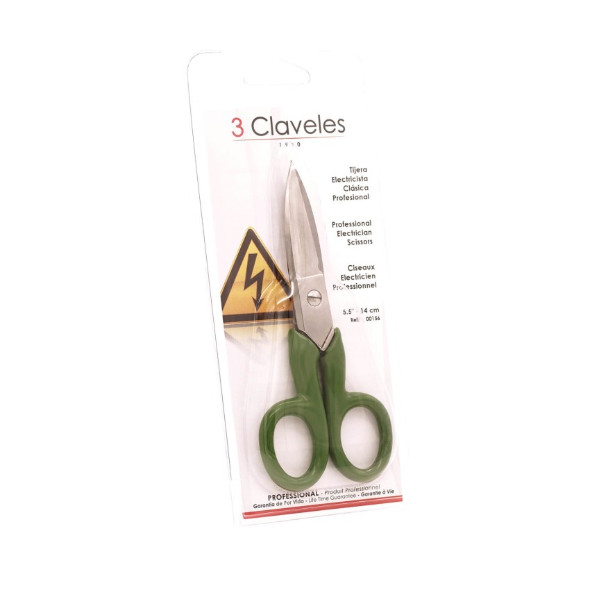Tijera Electricista Clásica Profesional