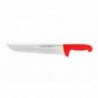 Cuchillo Carnicero Alveolado Proflex rojo