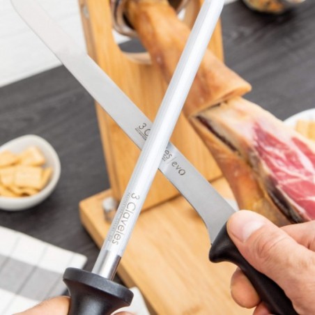 Set Cuchillo Jamonero Evo y Chaira Set Cuchillo Jamonero Evo y Chaira