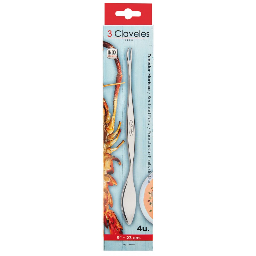 Set 4 Tenedores Marisco