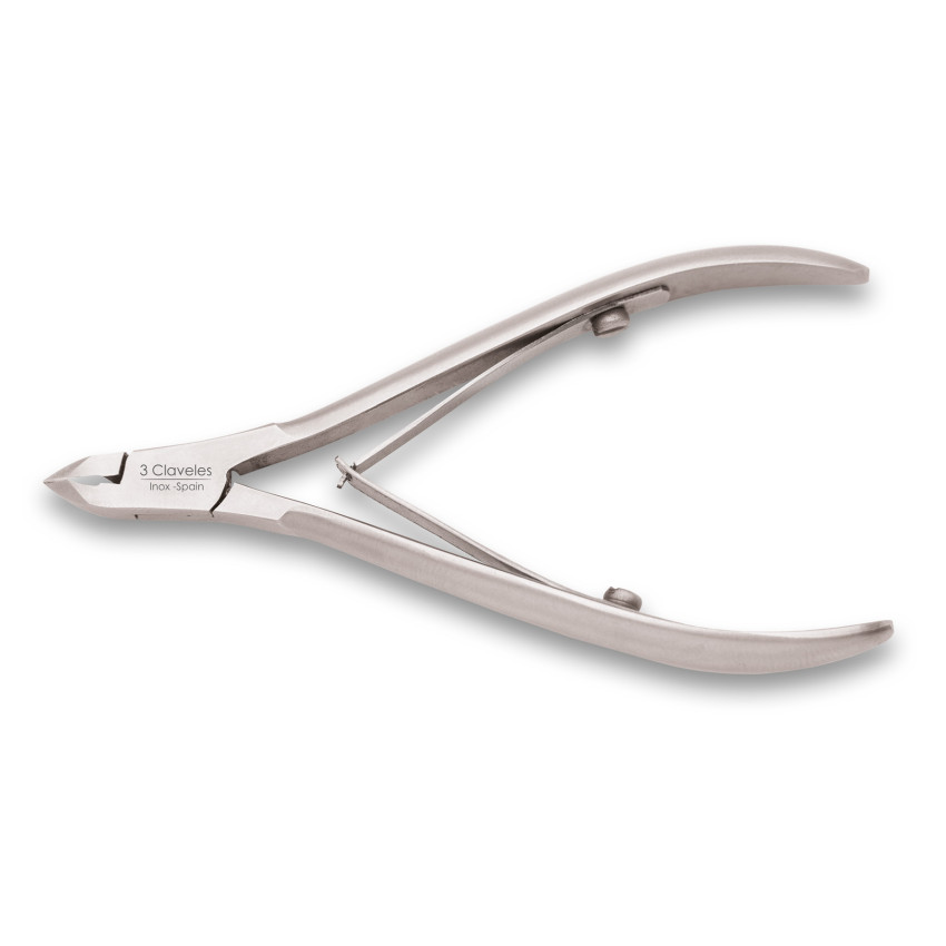 Alicate Cutícula Inox doble muelle