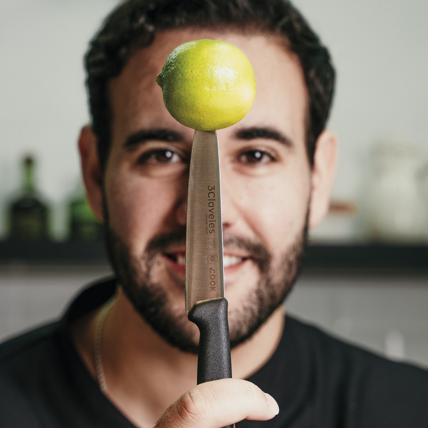 Cuchillo Cocinero Cook Negro