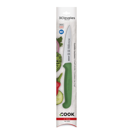 Cuchillo Cocinero Cook Verde