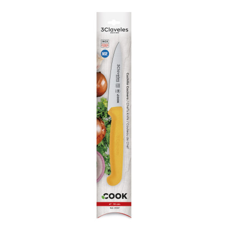 Cuchillo Cocinero Cook Amarillo
