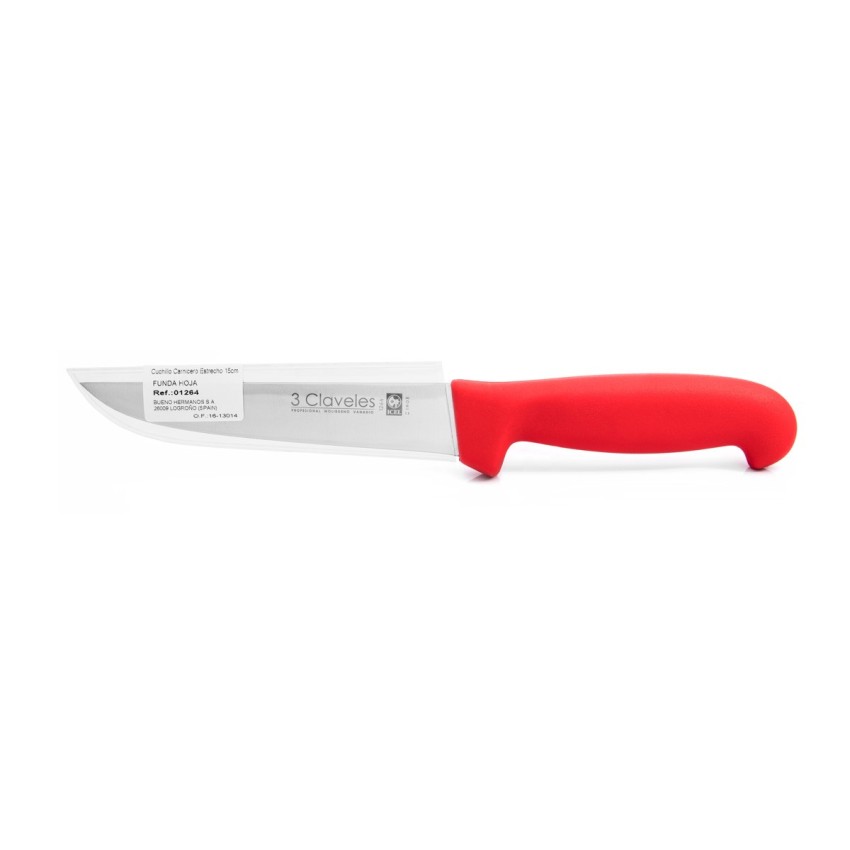 Cuchillo Deshuesar Ancho rojo