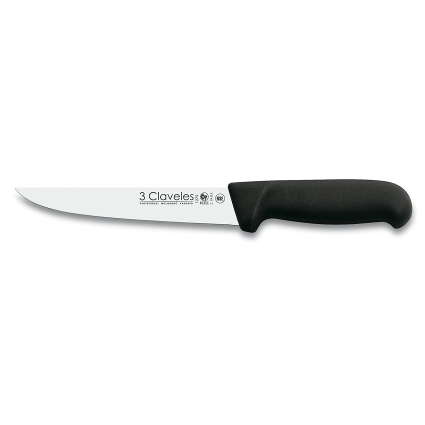 Cuchillo Deshuesar Ancho negro