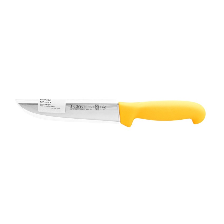 Cuchillo Deshuesar Ancho amarillo