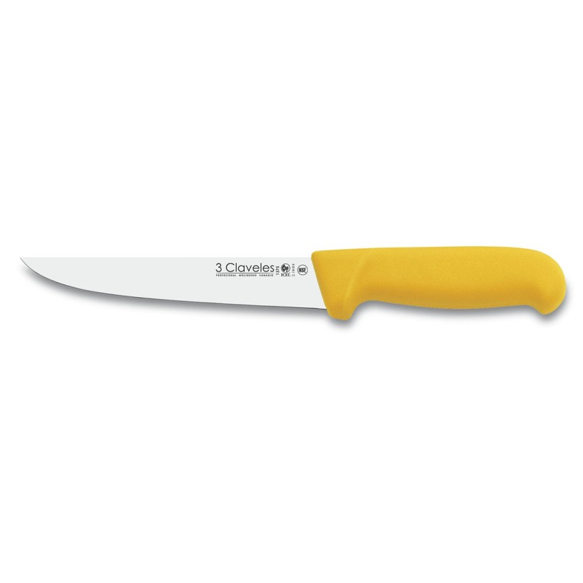 Cuchillo Deshuesar Ancho amarillo